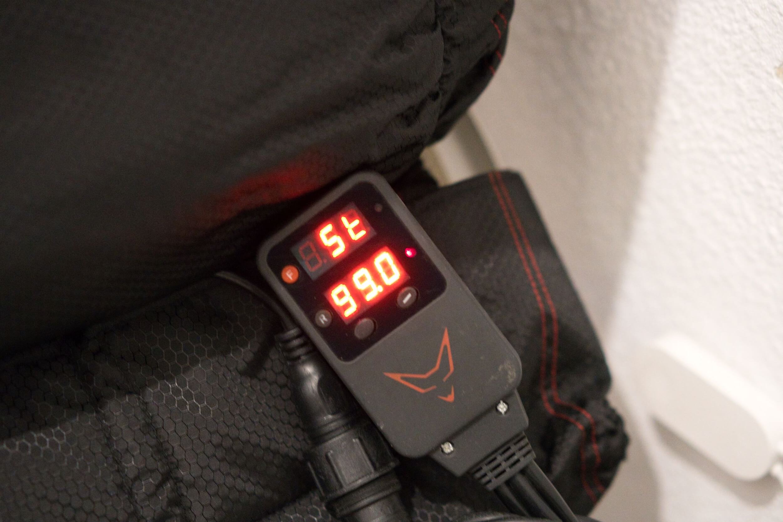 Racefox Digital Pro Temperatureinstellung Racefox Digital Pro Temperatureinstellung